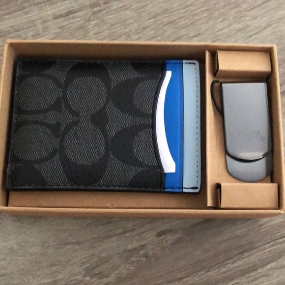 Coach Other - COACH CARD CASE WITH MONEY CLIP